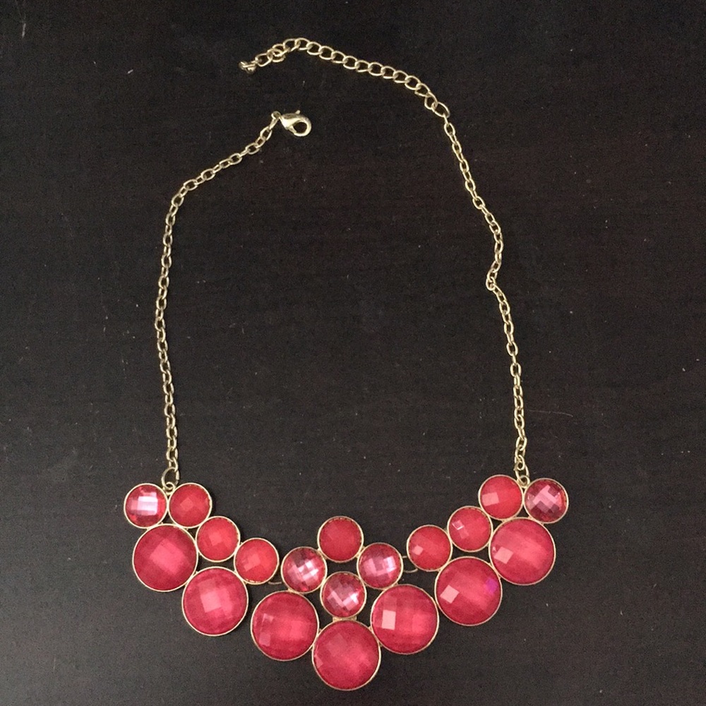 Pink Bubble Necklace